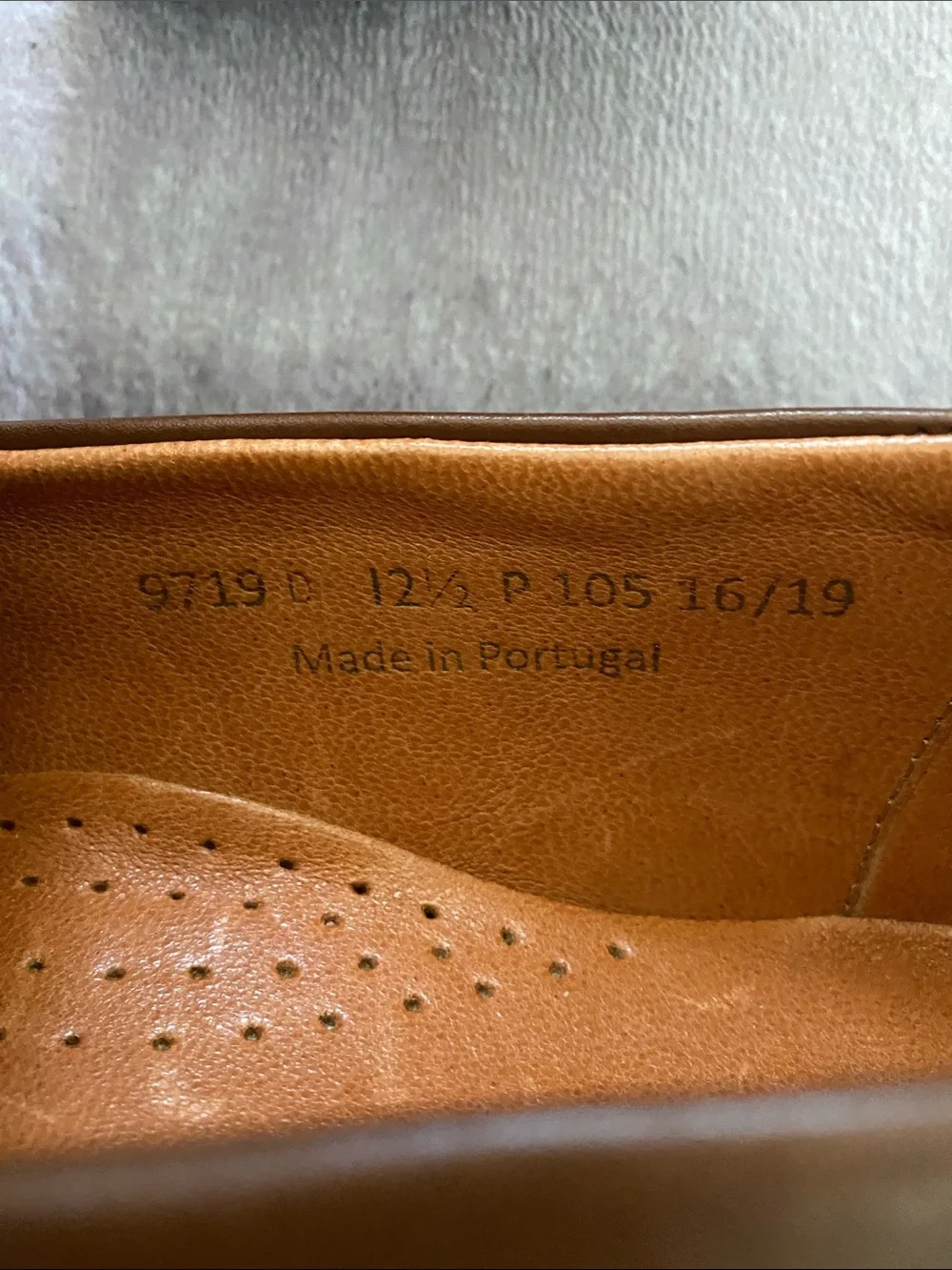 Wolf & Shepherd leather upper loafer men’s size 12.5